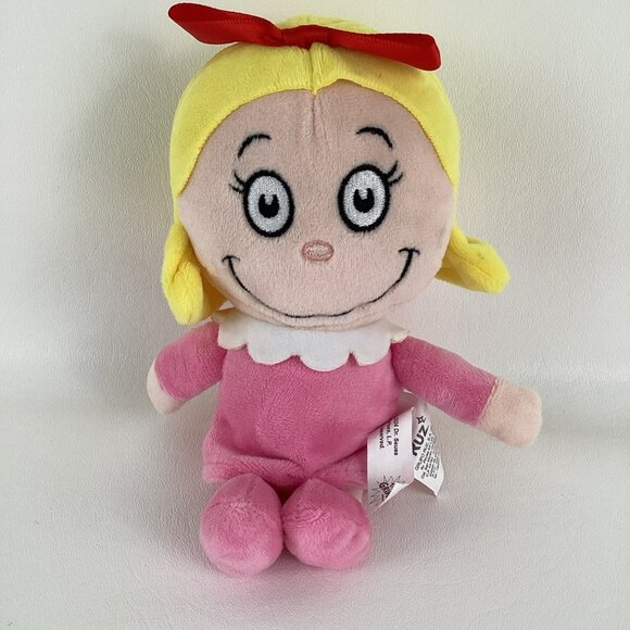 Ruz Other - Dr. Seuss Grinch Stole Christmas Cindy Lou Who 8" Plush Stuffed Animal Toy Doll